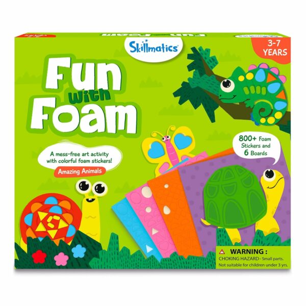 Foam Sticker Art Activity - 800+ Stickers for Kids' Creativity