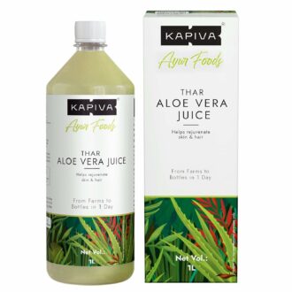 Aloe Vera Juice with Pulp - Natural Skin & Hair Rejuvenation, 1L
