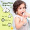 Baby Training Toothbrush Set with Anti-Choking Shield - 3 Pcs