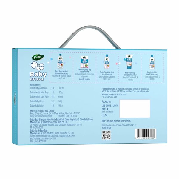 Baby Gift Pack with 5 Skincare & Haircare Essentials - Image 2