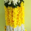 Artificial Flower Garland Toran for Home Decoration - 4 Pieces, 5 Feet