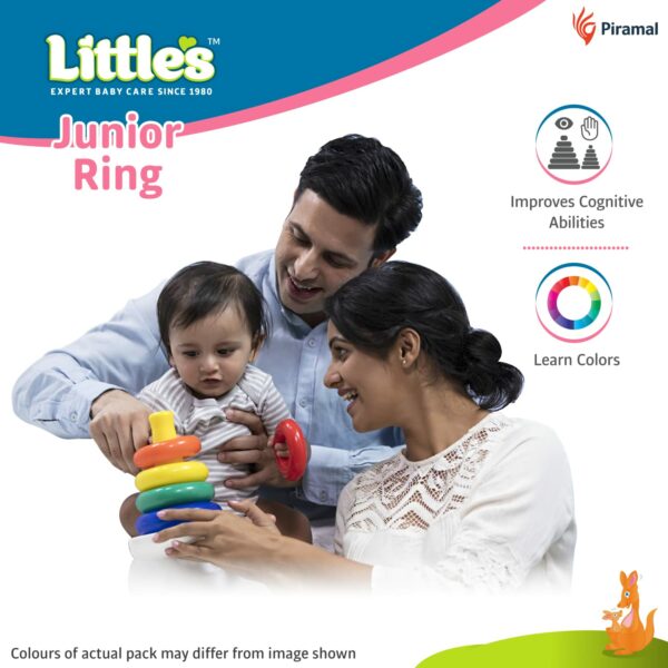 Junior Stacking Rings Toy for Kids - Colorful Educational Play - Image 4