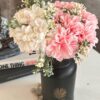 Set of 2 Multi-Color Artificial Hydrangea Flowers - 24.1 cm