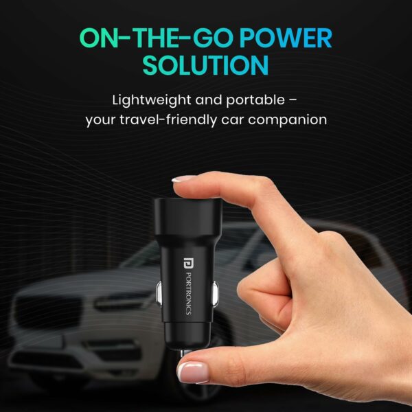 80W Dual Output Fast Car Charger with Type-C PD & USB - Image 6
