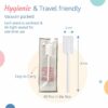 40pcs Baby Oral Care Swabs for Cleaning Teeth & Gums