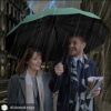 23 Inch Windproof Travel Umbrella with Auto Open/Close