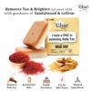 Sandalwood & Saffron Handmade Bath Soap - Paraben Free, 100g