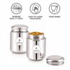 Stainless Steel Airtight Canister Set - 750ml, Pack of 2