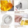 Borosilicate Glass Oil Dispenser with Measurement Marking - 1 Ltr