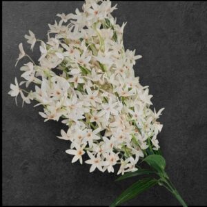 Artificial Lily Flower Bunch - 55cm Tall for Home Decor