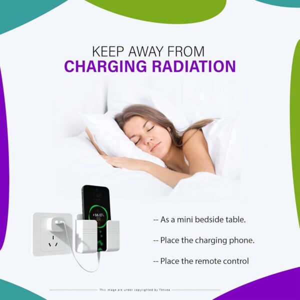 Multi-Functional Mobile Phone Charging Stand - White - Image 3