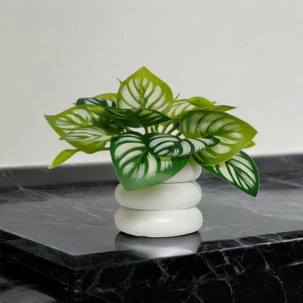 Artificial Plants for Home Decor - Pack of 4, Multicolor - Image 6