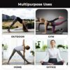Folding Yoga Mat 10mm Thick, Large Size for Workouts