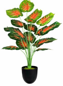 26 Inch Faux Palm Leaves - Tropical Decorations for Parties