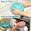 Round Silicone Air Fryer Liners - Nonstick & Reusable, 8 inch, Pack of 2