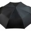 Folding Black Umbrella - 40 Inch UV Protective, 3 Fold