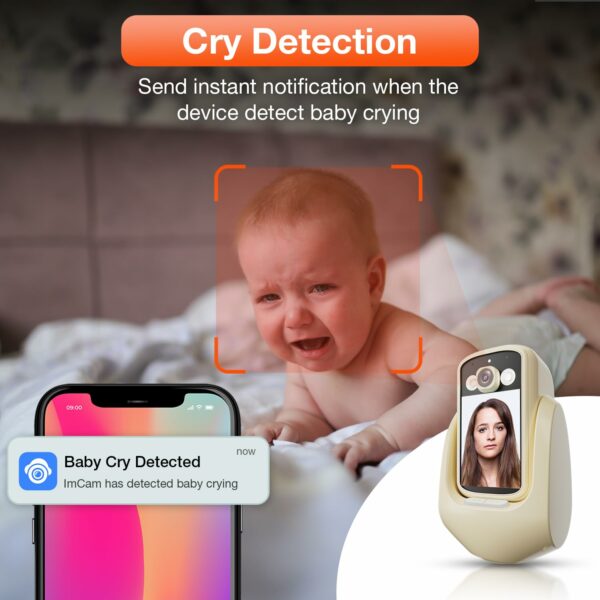 WiFi Video Calling CCTV Camera with 360? View & Night Vision - Image 4