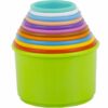 Colorful Stacking Beakers Toy for Kids - 12 Pieces