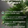 Artificial Areca Palm Plant - 58.4 cm Indoor Decor with Pot