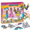 DIY Glass Painting Kit - 16 Piece Princess & Unicorn Set for Kids