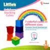 Rainbow Stacking Cubes - Activity Toy for Babies & Toddlers