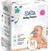 Baby Diaper Pants with Advanced Leak Protection - Medium (7-12 Kg) - 72 Counts