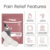 Natural Neck & Shoulder Pain Relief Patches - 8 Large Adhesive Heat Patches