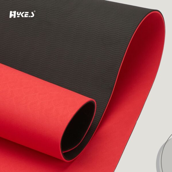 Eco-Friendly TPE Yoga Mat - 6mm Non-Slip Exercise Mat - Image 5