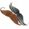 2x Self Adhesive Fake Mustache & Beard for Parties