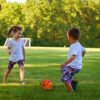 Synthetic Leather Soccer Ball for Kids 4-8 Years - Size 3