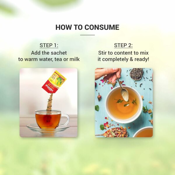 Ayurvedic Hot Sip Kadha for Cough Relief - 30 Sachets - Image 6