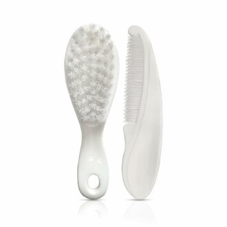 Elegant Baby Comb & Brush Set for Infants - Soft Bristles & Non-Toxic