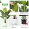Artificial Bird of Paradise Plant 120cm - Realistic Decor