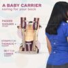 4-in-1 Ergonomic Baby Carrier for Newborns & Toddlers