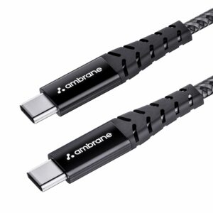 60W Fast Charging 1.5M Braided Type C to Type C Cable