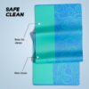 Premium 8mm TPE Yoga Mat with Carry Bag - Eco-Friendly & Anti-Slip