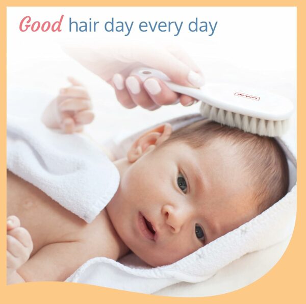 Elegant Baby Comb & Brush Set for Infants - Soft Bristles & Non-Toxic - Image 2