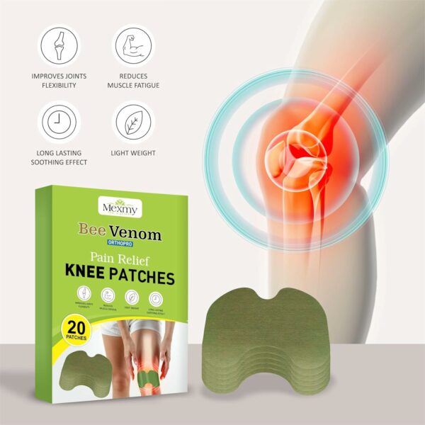 Herbal Knee Pain Relief Patches - Natural Support & Inflammation Relief - Image 2