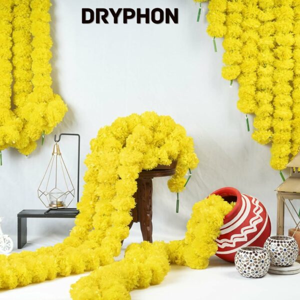 Marigold Garlands - Artificial Flowers for Festive Decoration - Image 6