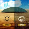 Compact Windproof UV Umbrella for Travel - Waterproof & Durable