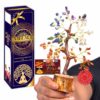 7 Chakra Crystal Tree - Feng Shui Bonsai Gemstone Decor
