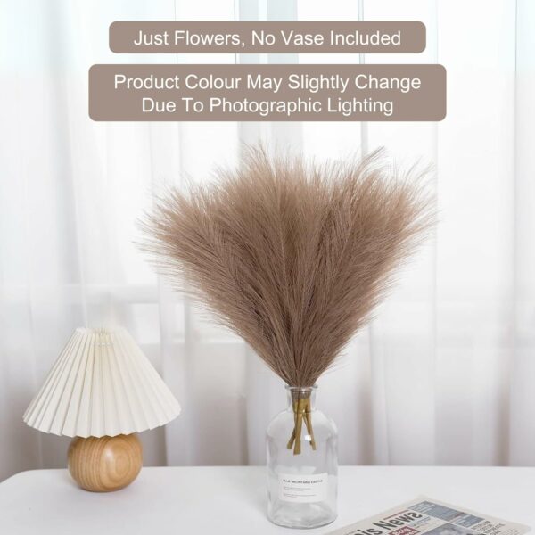 3-Piece Artificial Pampas Grass Set | French Beige Stems for D?cor - Image 5