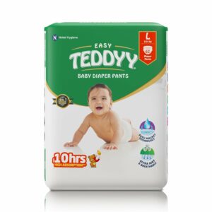 Baby Easy Pant Diapers Large 62 Count - 10 Hours Leak Protection