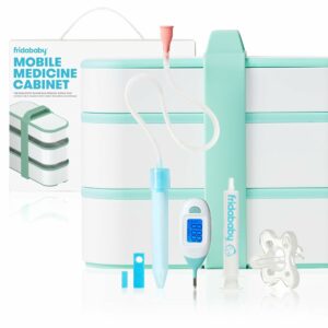 Portable Mobile Medicine Cabinet Travel Kit for Baby Wellness