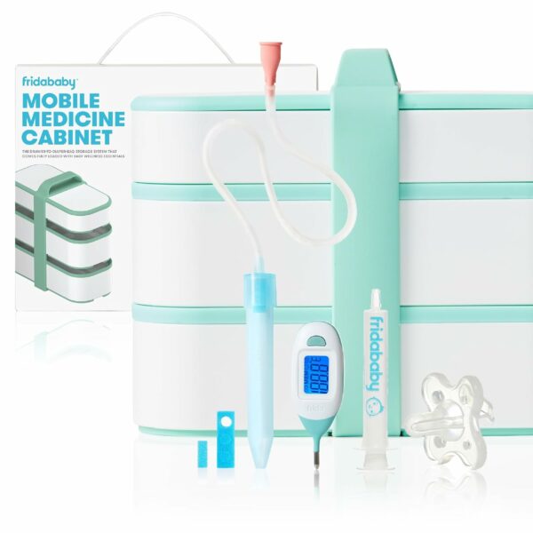 Portable Mobile Medicine Cabinet Travel Kit for Baby Wellness