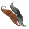 2x Self Adhesive Fake Mustache & Beard for Parties