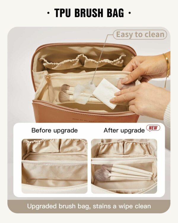 Large Capacity Waterproof Travel Makeup Bag for Women - Image 4