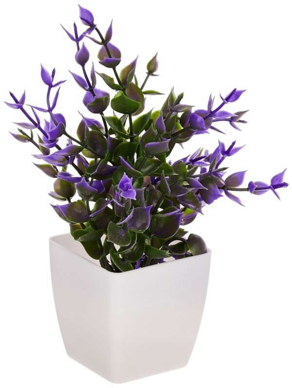 Artificial Plants with Pot - Realistic Multi Variety, Pack of 8 - Image 6