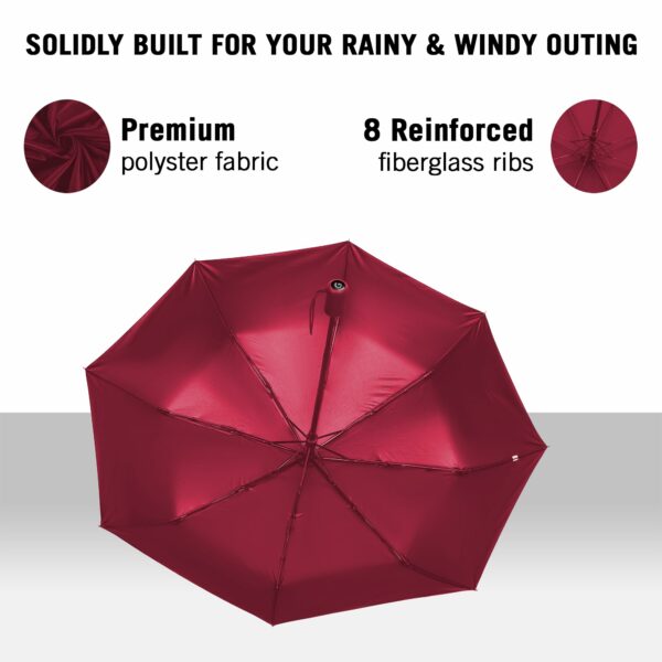 UV Protection Unisex Umbrella - Windproof, Portable, Easy to Carry - Image 5