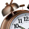 Loud Twin Bell Alarm Clock for Heavy Sleepers - Retro Design